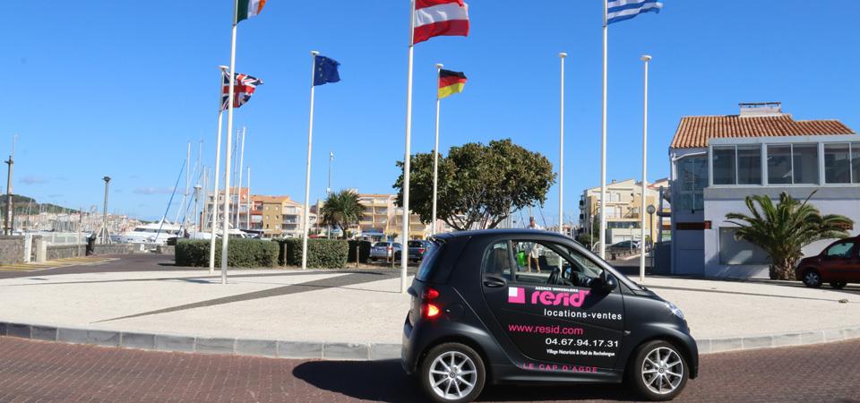 real estate agency RESID in Cap d’Agde