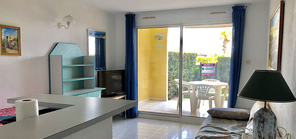 our accomodations in regular vacation rental in the residence savannah beach : RESID agency : holidays rental Cap d’Agde